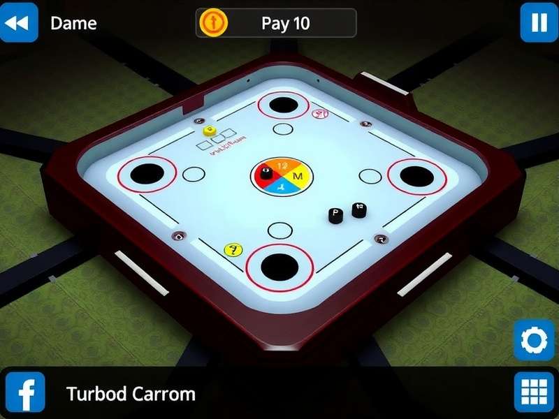 Turbo Carrom Pro Gameplay